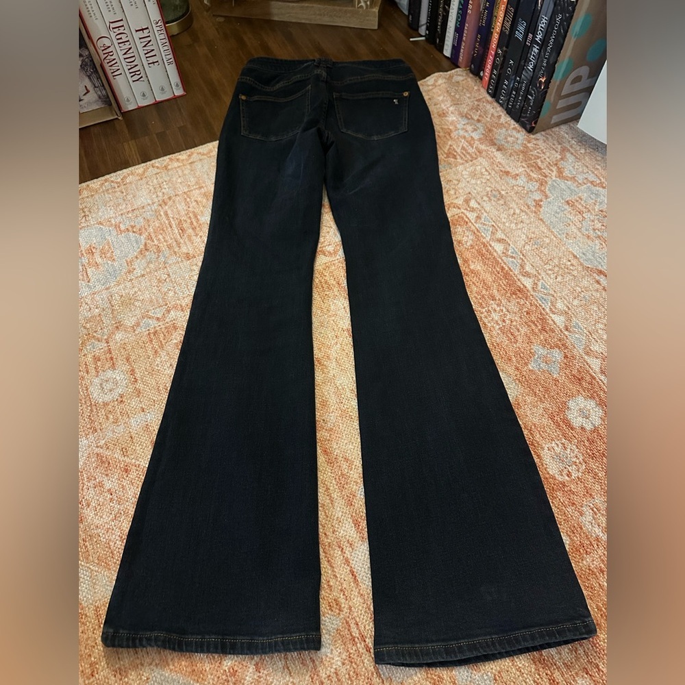 Anthropologie Pilcro the icon flare jeans dark wash size 26 OBI438359 - Picture 13 of 14